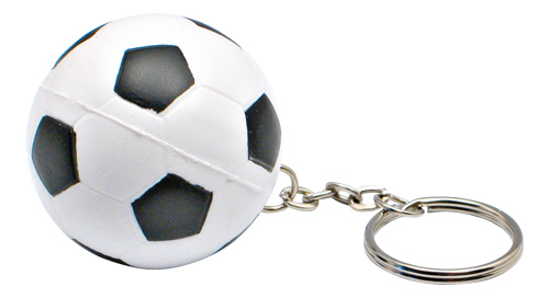 Portachiavi antistress con riproduzione di pallina vari sport in materiale  gommoso. – Bologna Gadgets